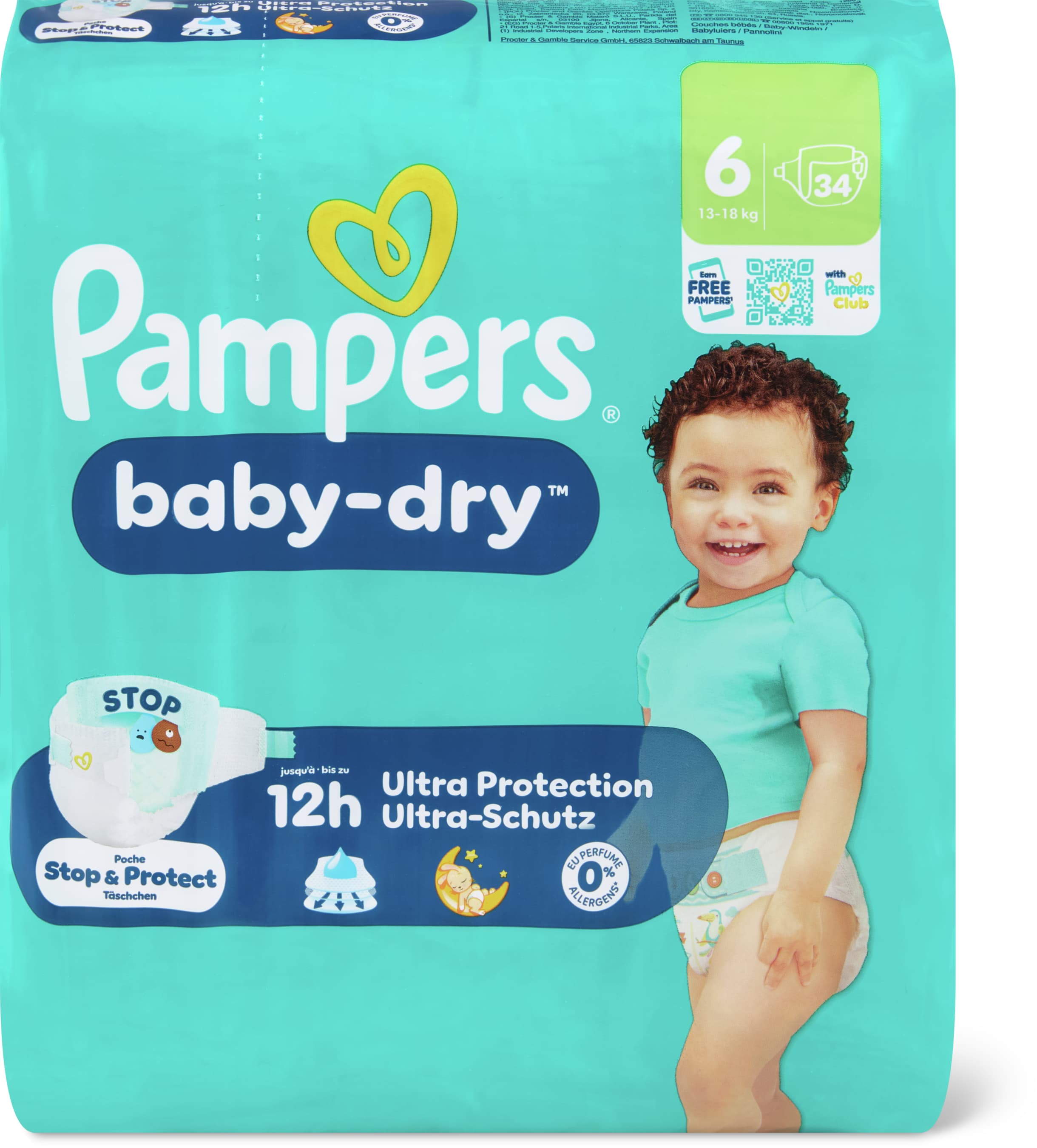 Pampers Pannolini Baby Dry